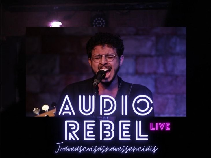 Capa do álbum Ao Vivo na Audio Rebel (2022)